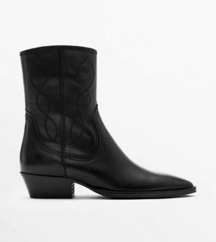 Massimo Dutti Женские ботильоны-казаки