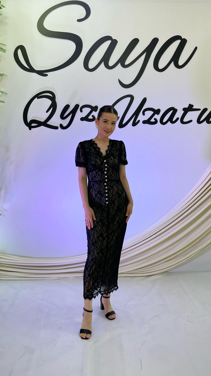 sz.store.kz Кружевное платье миди