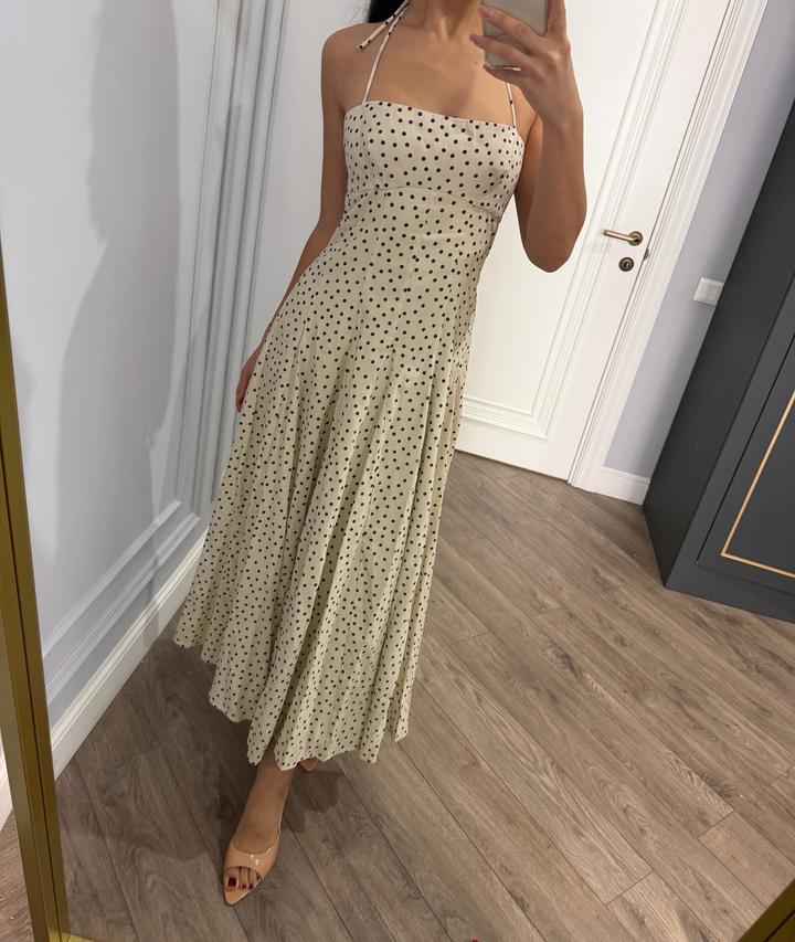 Платье Zara с открытой спинкой
