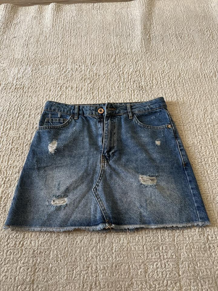 Zara Джинсовая мини-юбка