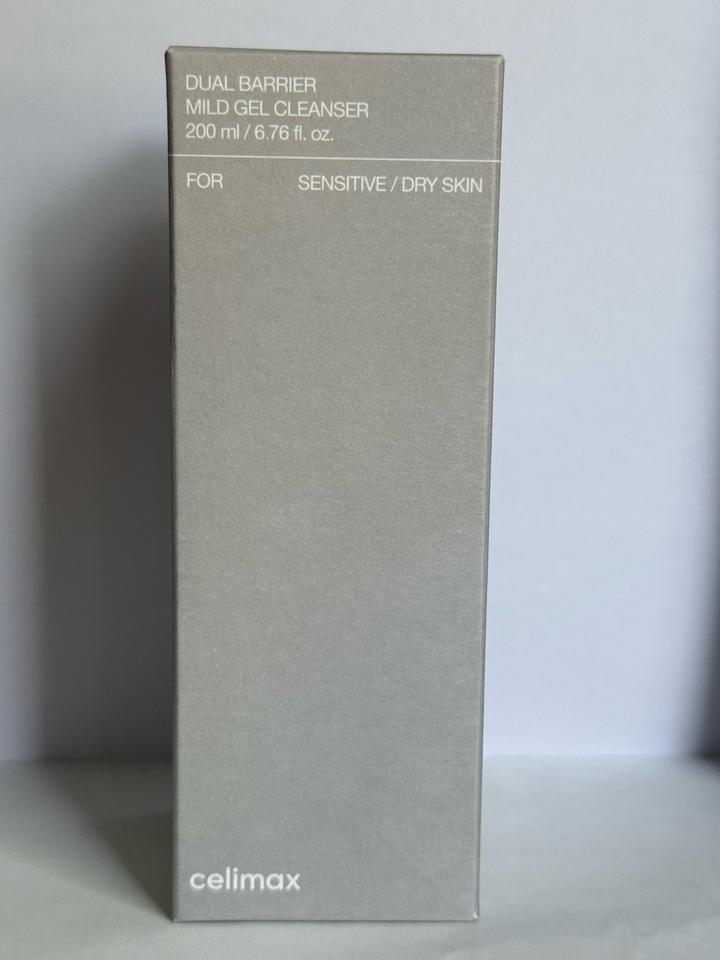 Celimax dual barrier mild gel cleanser