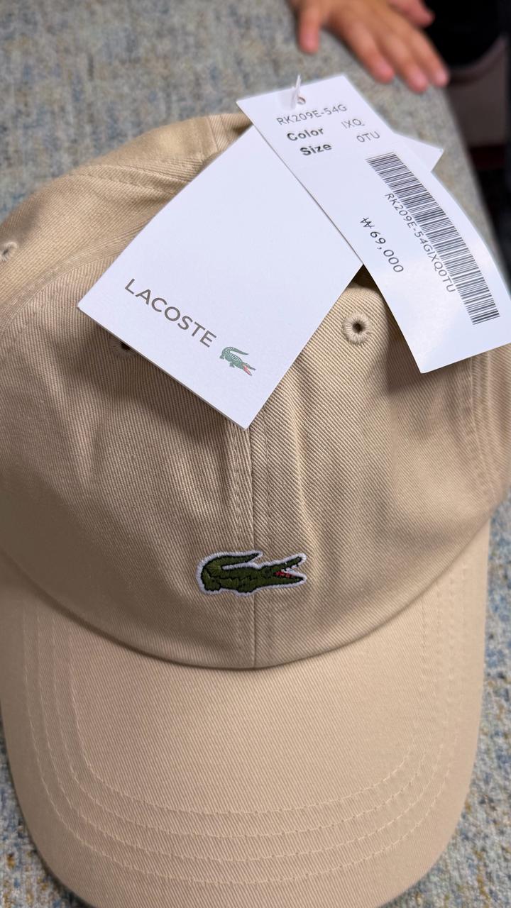 Бейсболка Lacoste