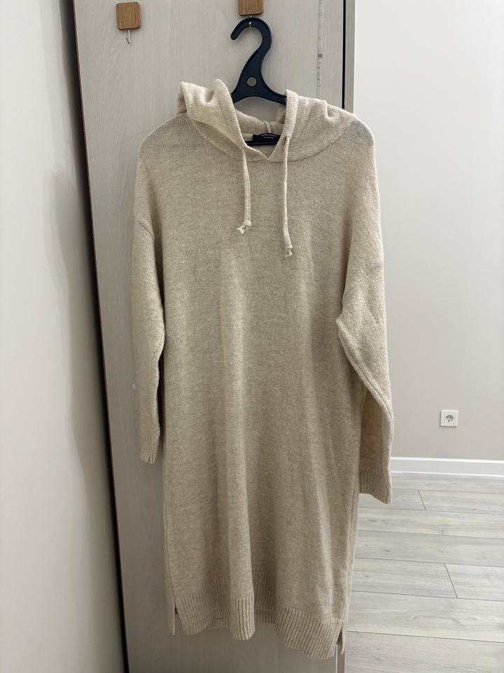 LC Waikiki Трикотажное платье с капюшоном LCW Casual