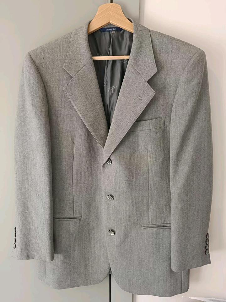 Винтажный шерстяной пиджак Nina Ricci Monsieur (Made in Japan)