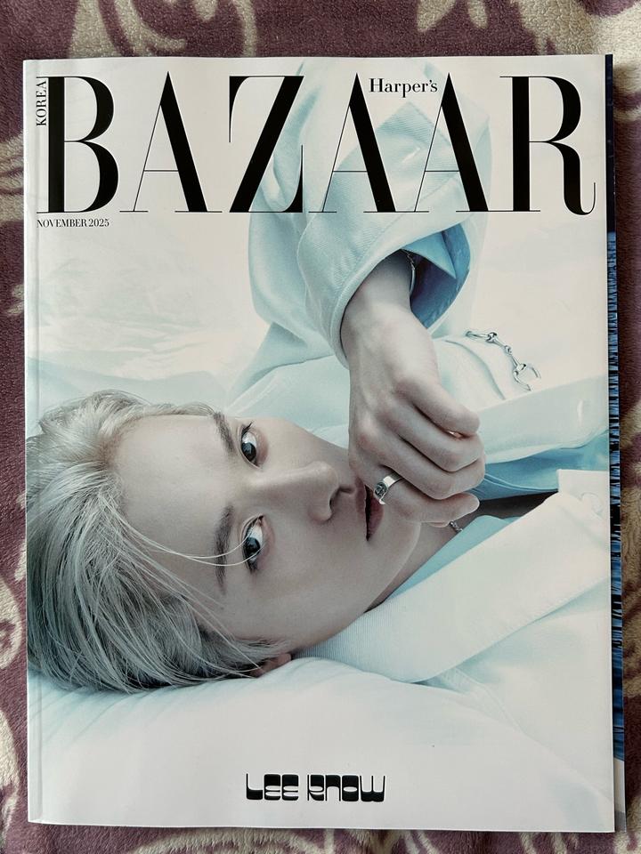 Журнал HARPER'S BAZAAR KOREA с LeeKnow