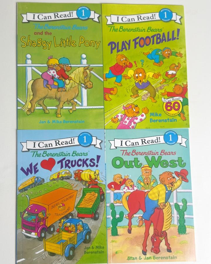The Berenstain Bears — I Can Read (Комплект из 4 книг)