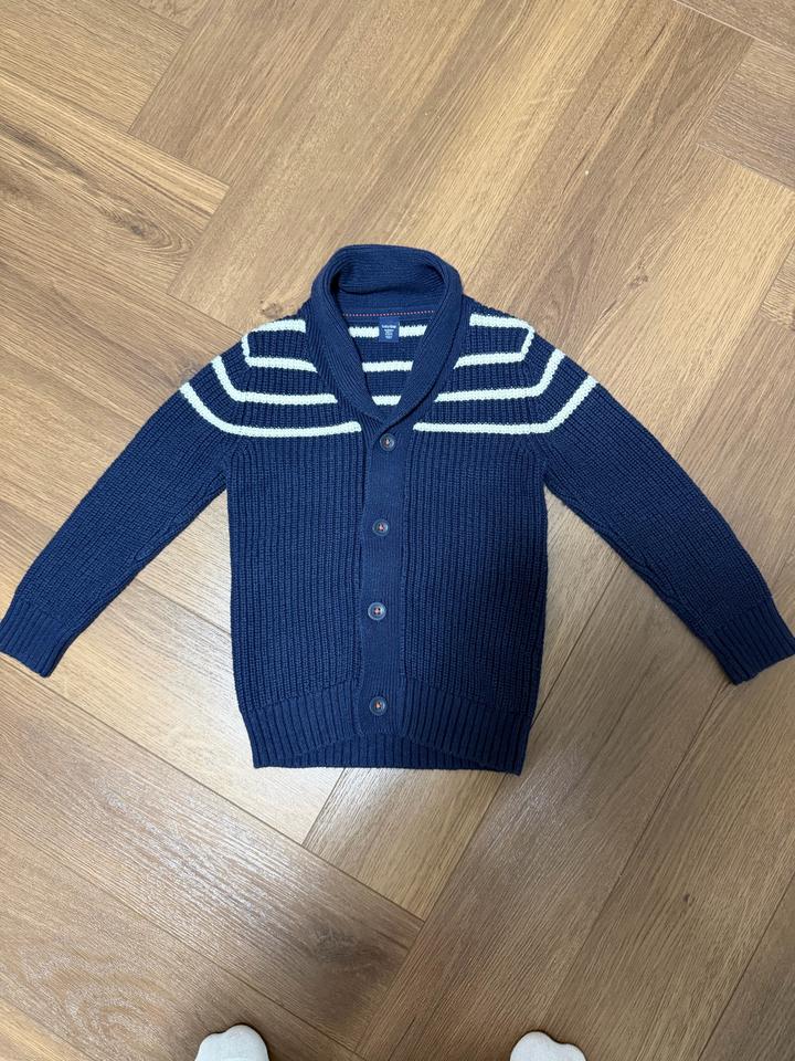 Кардиган для мальчика в полоску Gap