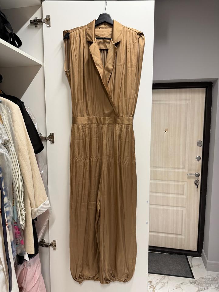 Massimo Dutti Женский атласный комбинезон