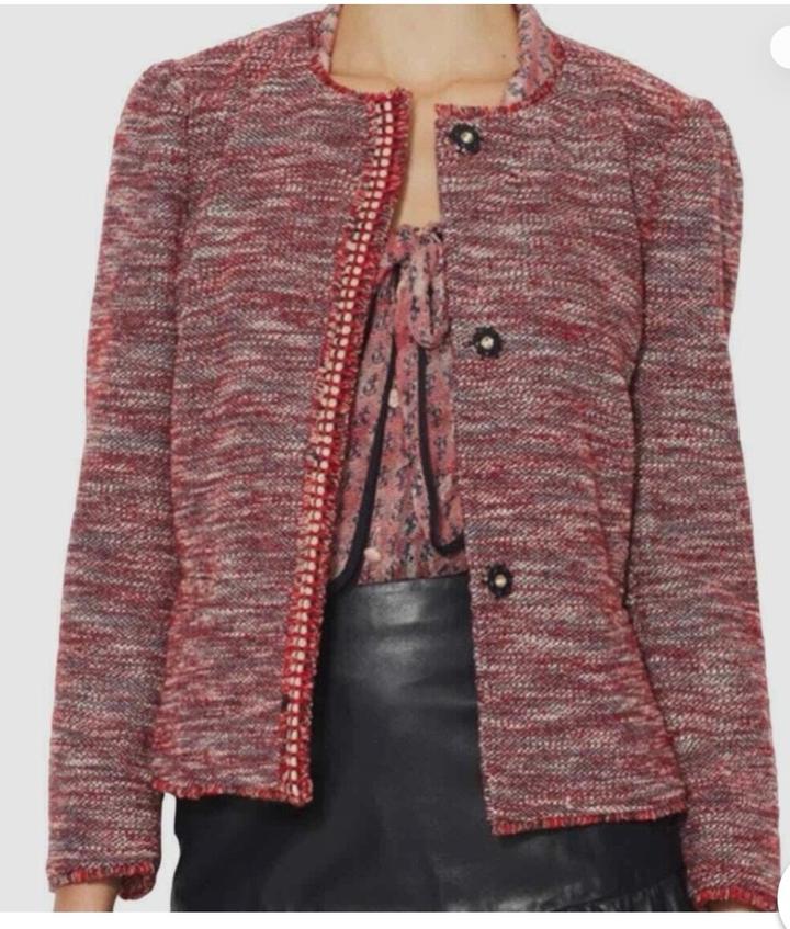 Твидовый пиджак Red Valentino