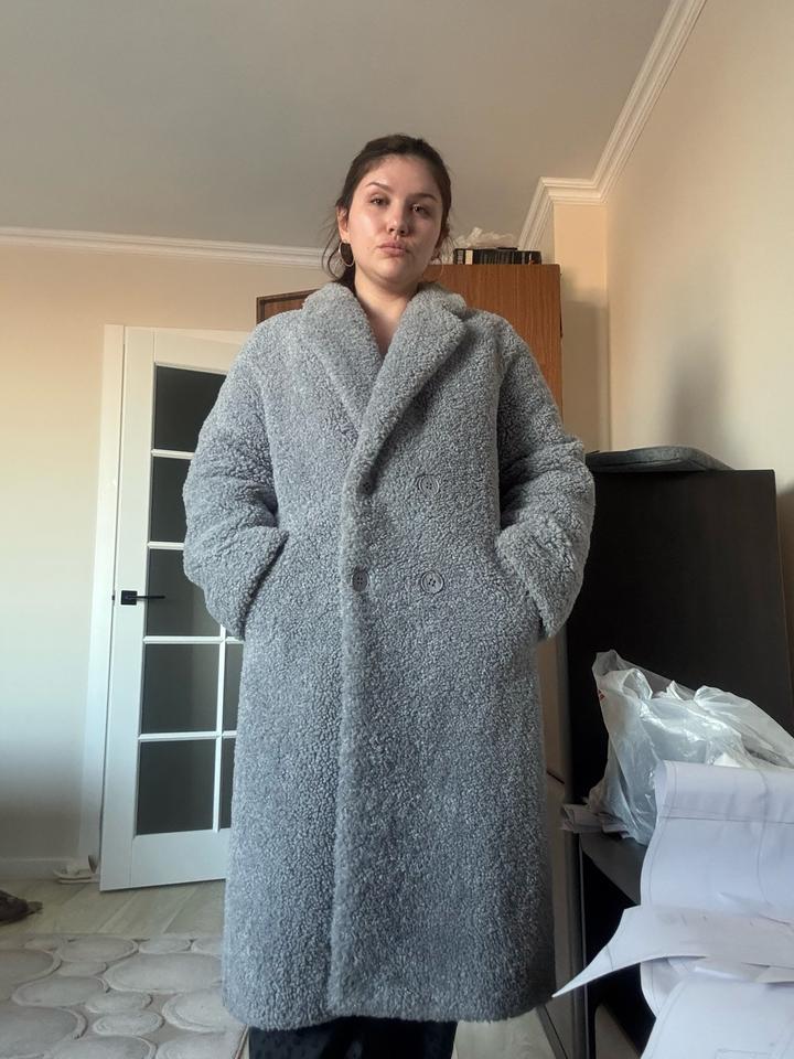Пальто тедди