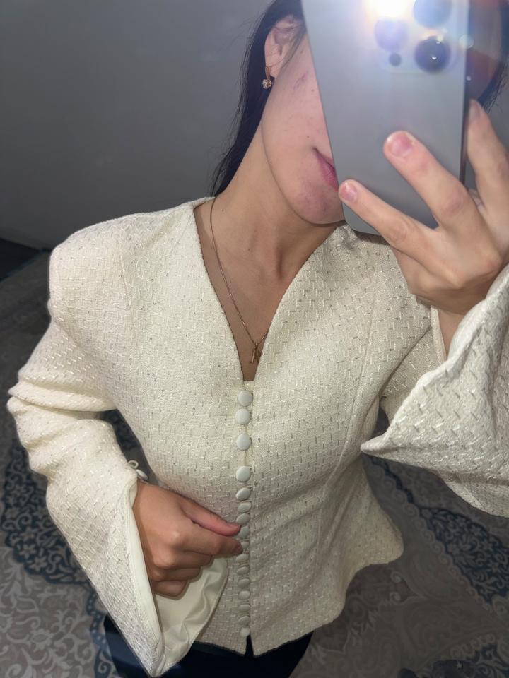 Твидовый жакет