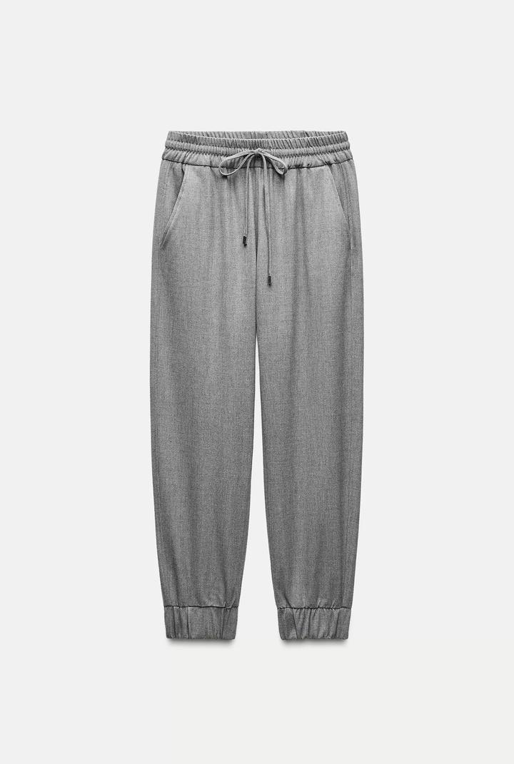 Zara Женские брюки-джоггеры