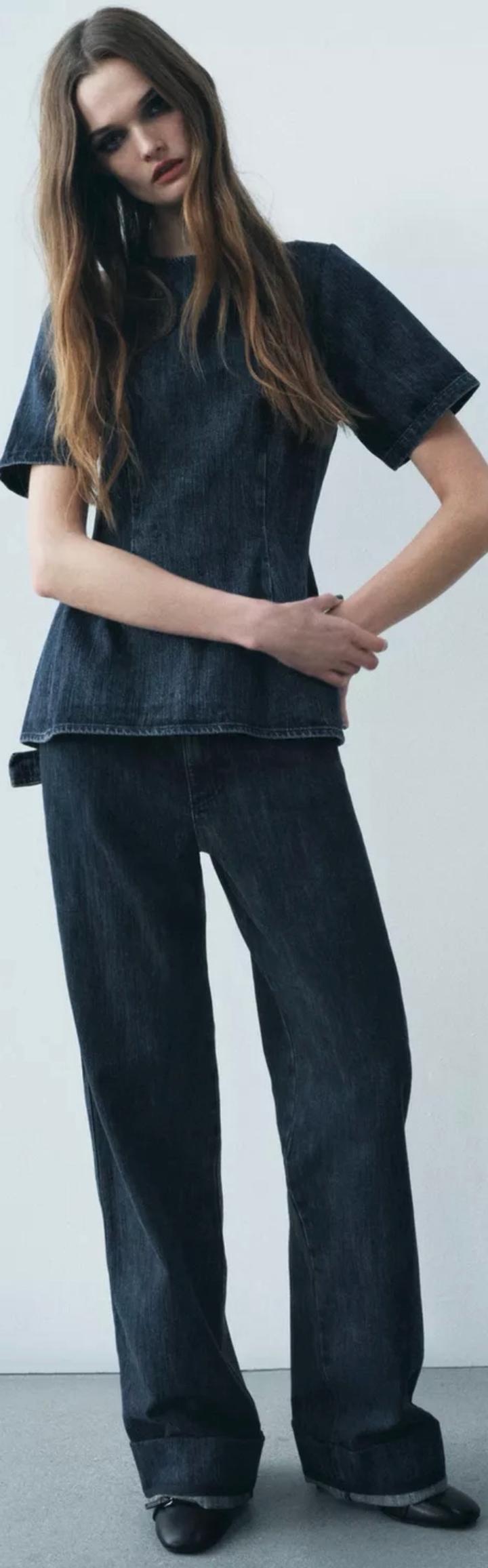 Джинсы zara