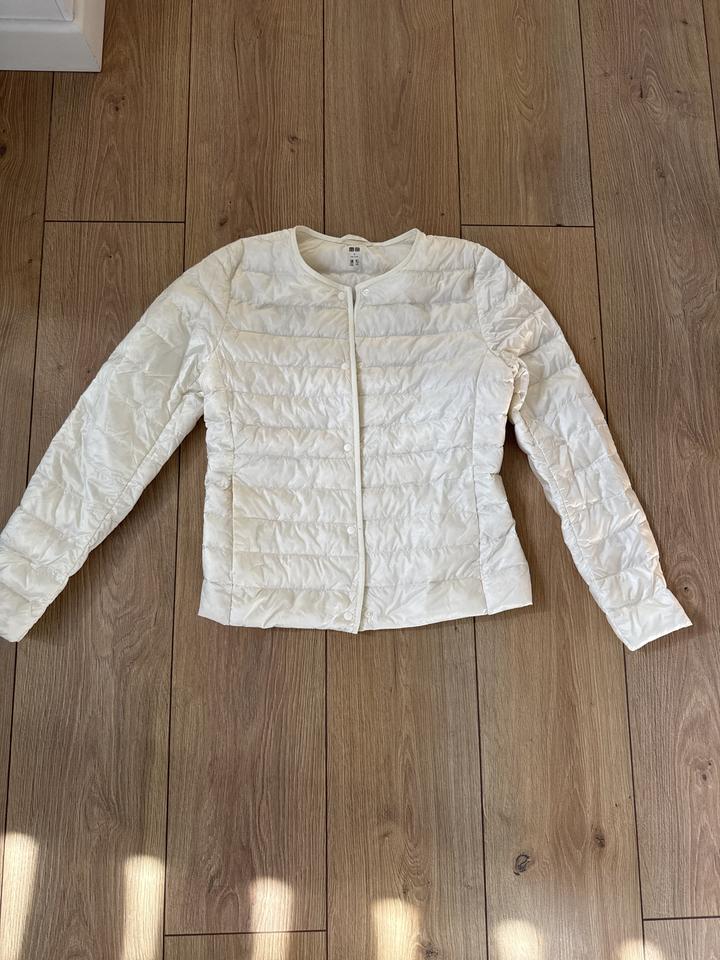 Куртка Uniqlo стеганая белая M