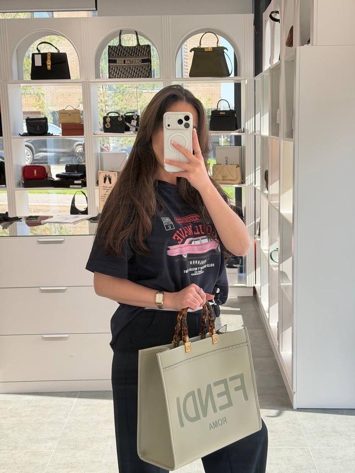 Шоппер Fendi Sunshine