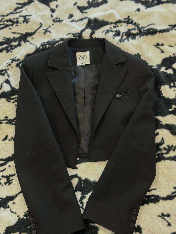 Укороченный жакет ZARA
