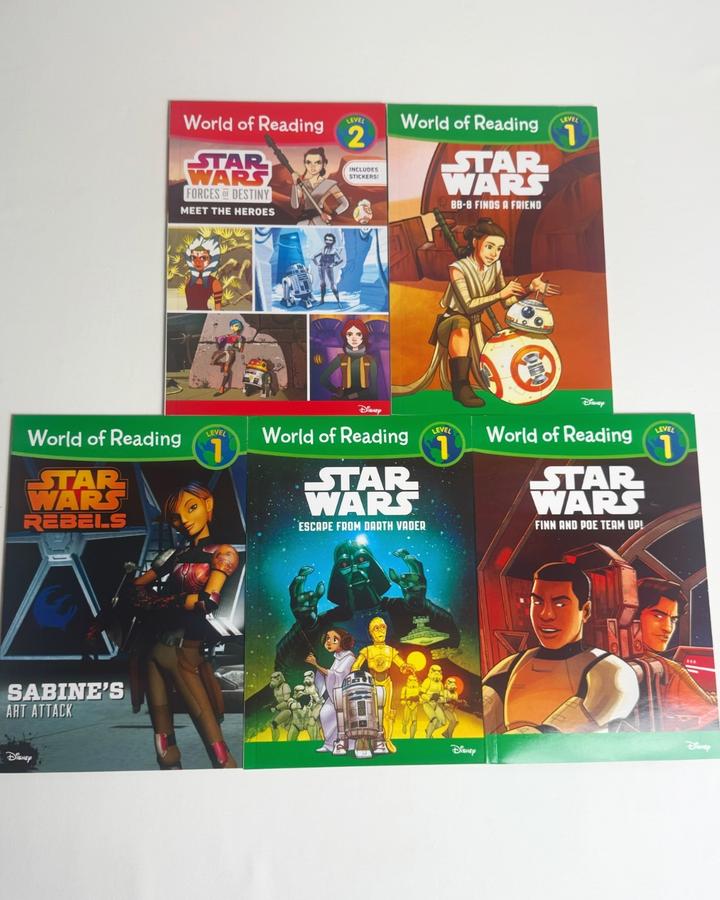 Star Wars — World of Reading Series (Комплект из 5 книг)