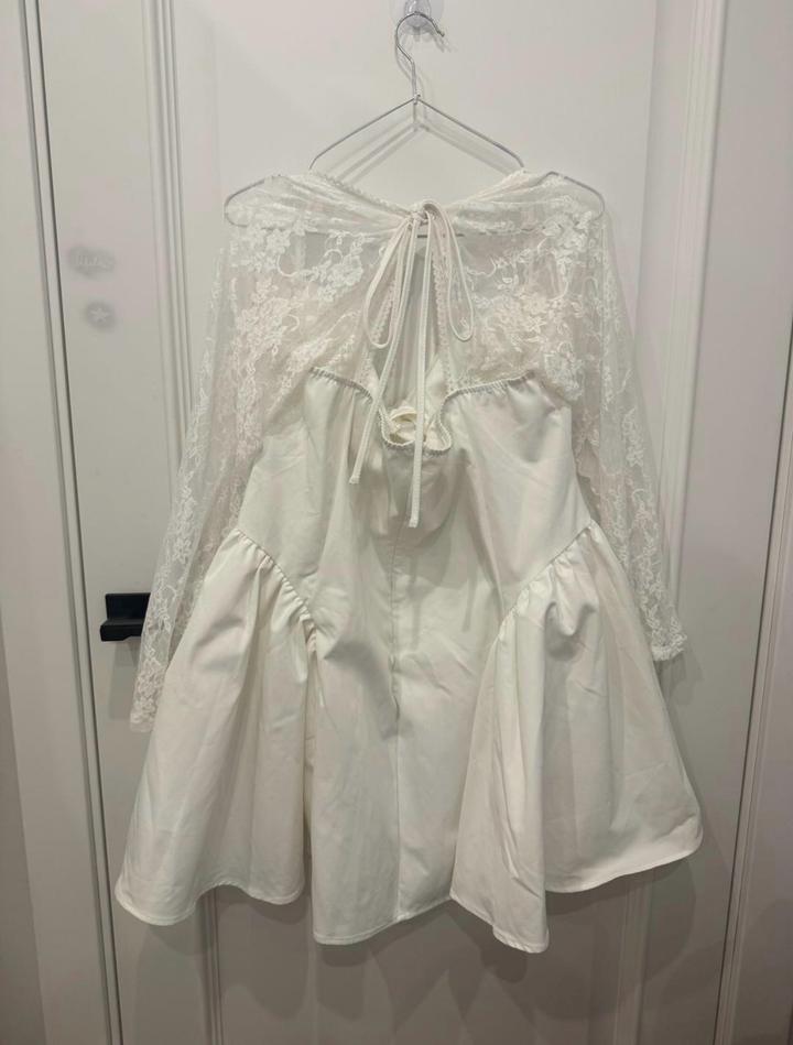 Белое платье Shein 2XL