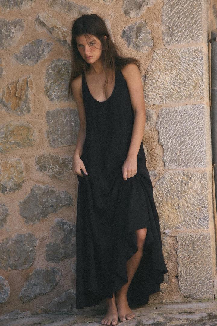 Сарафан ZARA из лиоцелла