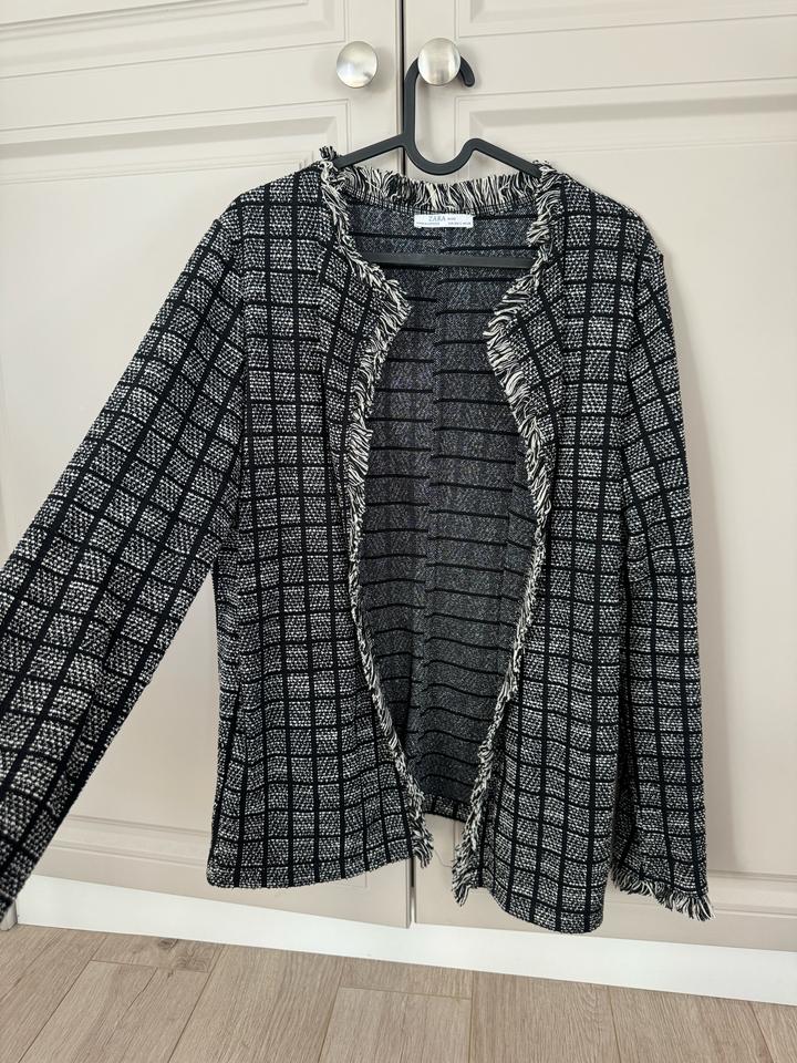 Твидовый пиджак zara