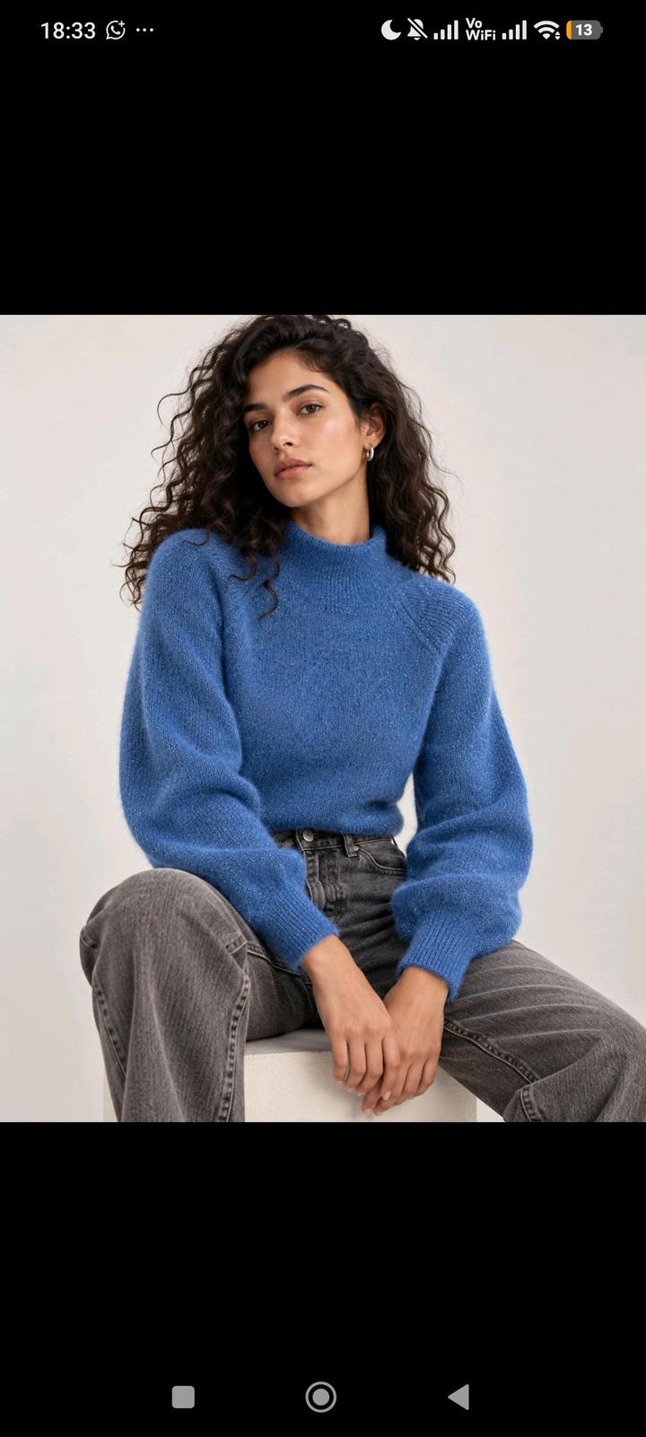 Atelier Luxe Теплый свитер