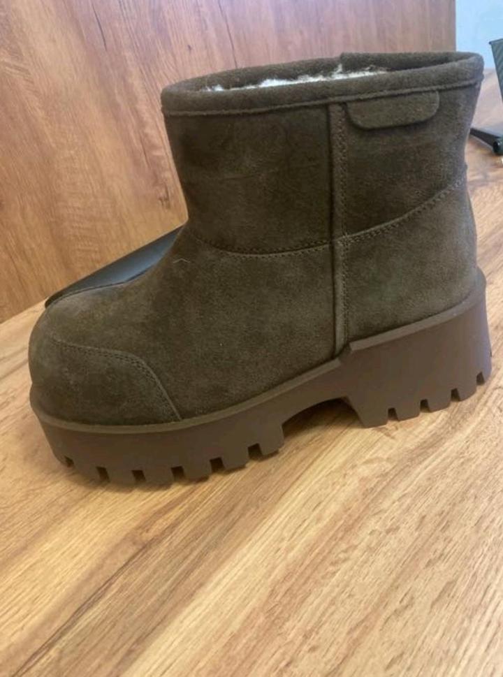 Угги из натуральной замши