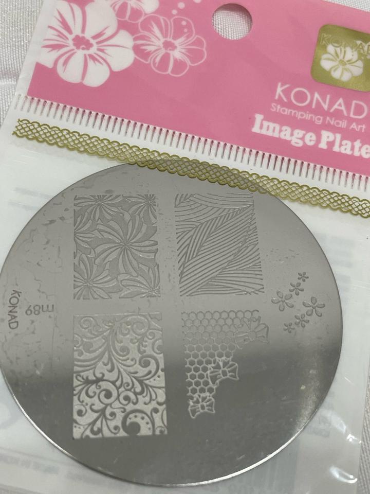 Пластина для стемпинга KONAD m89