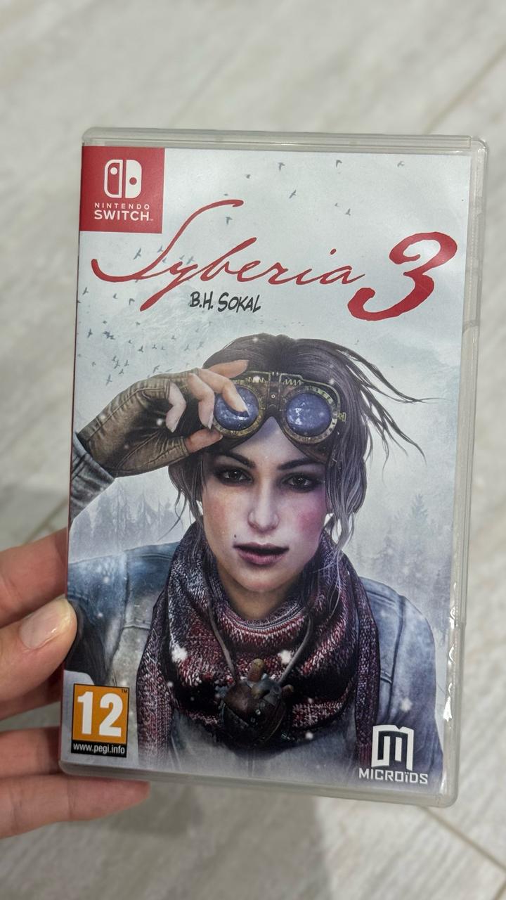 Nintendo Switch Картридж Nintendo Сибирь/ Syberia