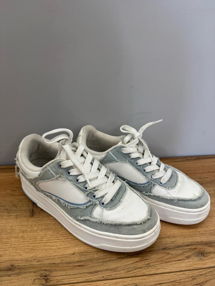 Белые кроссовки Zara, размер 37 (под 37–37,5)