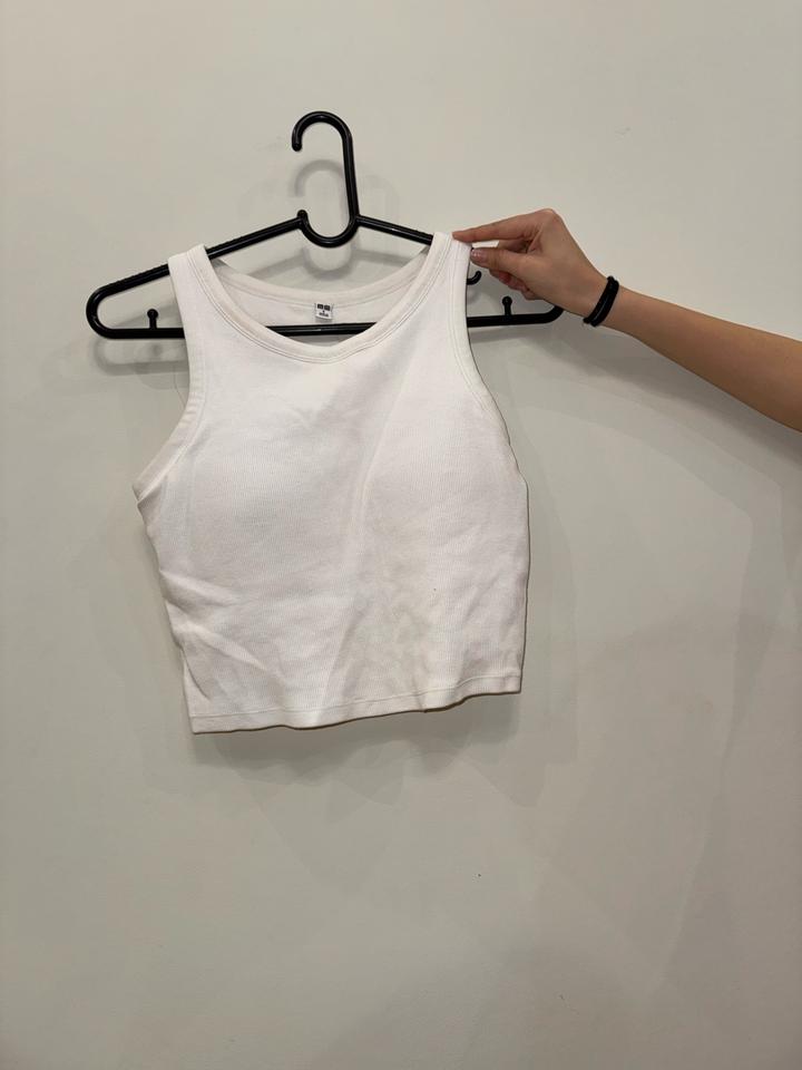 Белая Майка Uniqlo