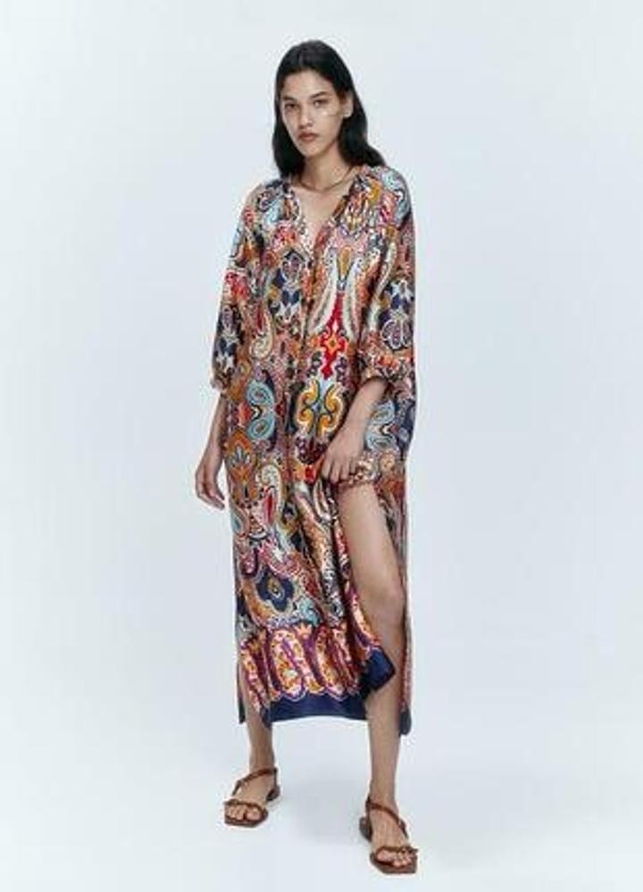 Платье ZARA с принтом пейсли