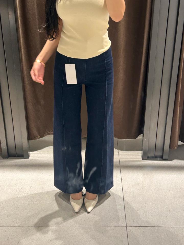 Zara Джинсы клеш