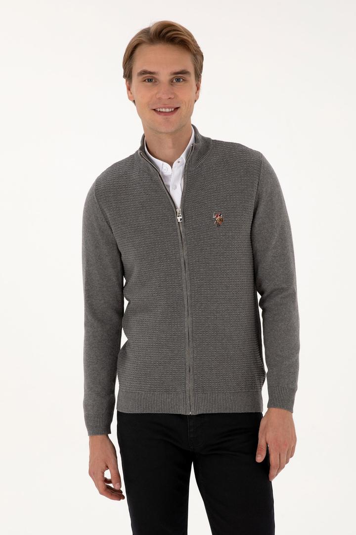 Мужской кардиган U.S. Polo Assn. на молнии