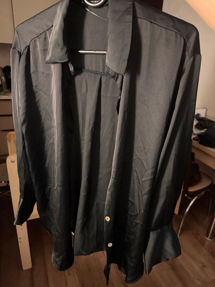 Атласная рубашка Zara