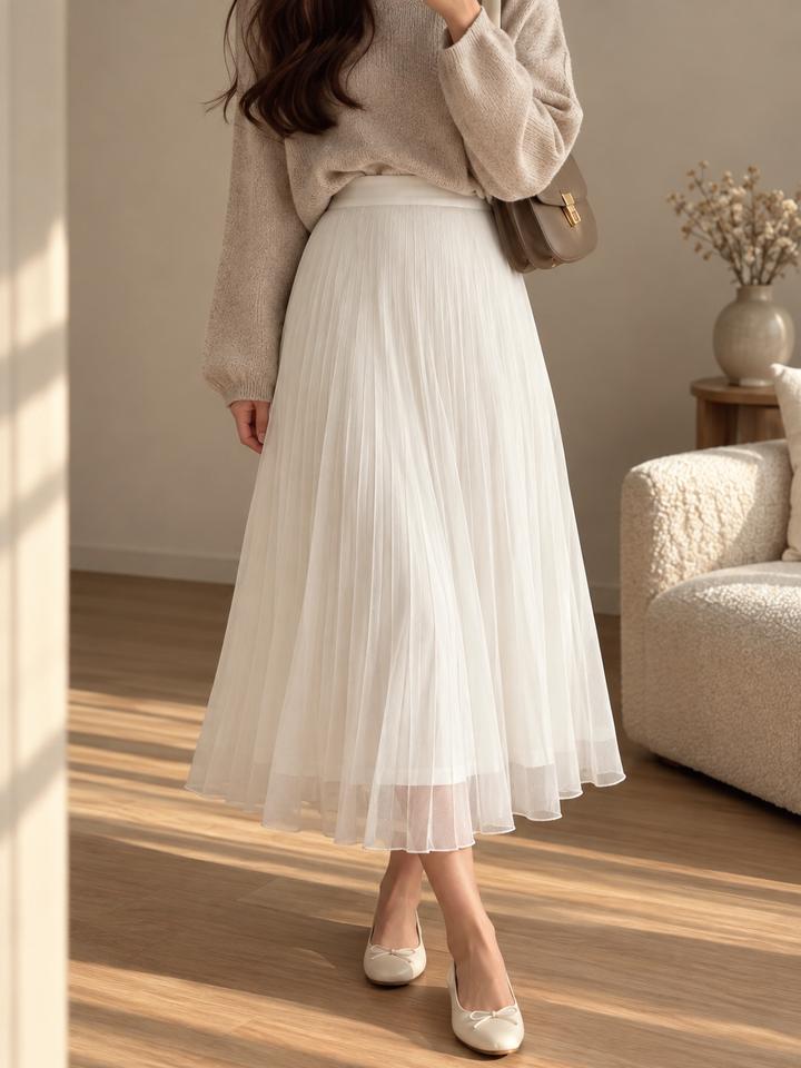 Плиссированная юбка Zara