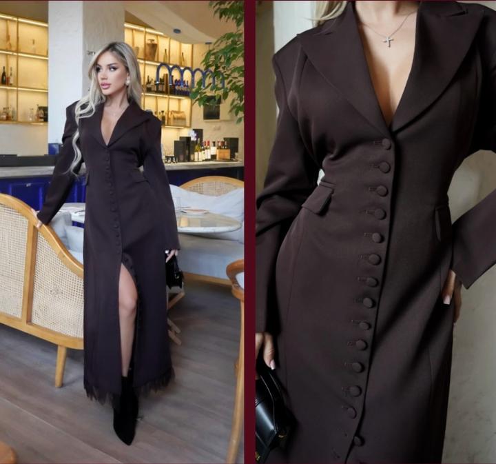 COCO wear Длинное платье-пиджак