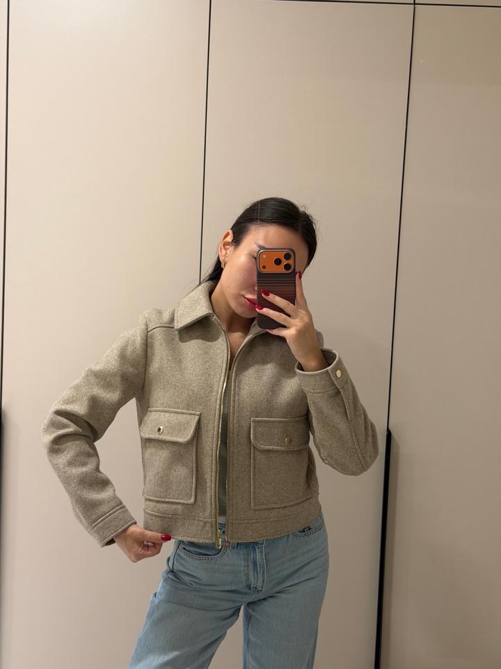 Укороченное пальто Zara 🤎