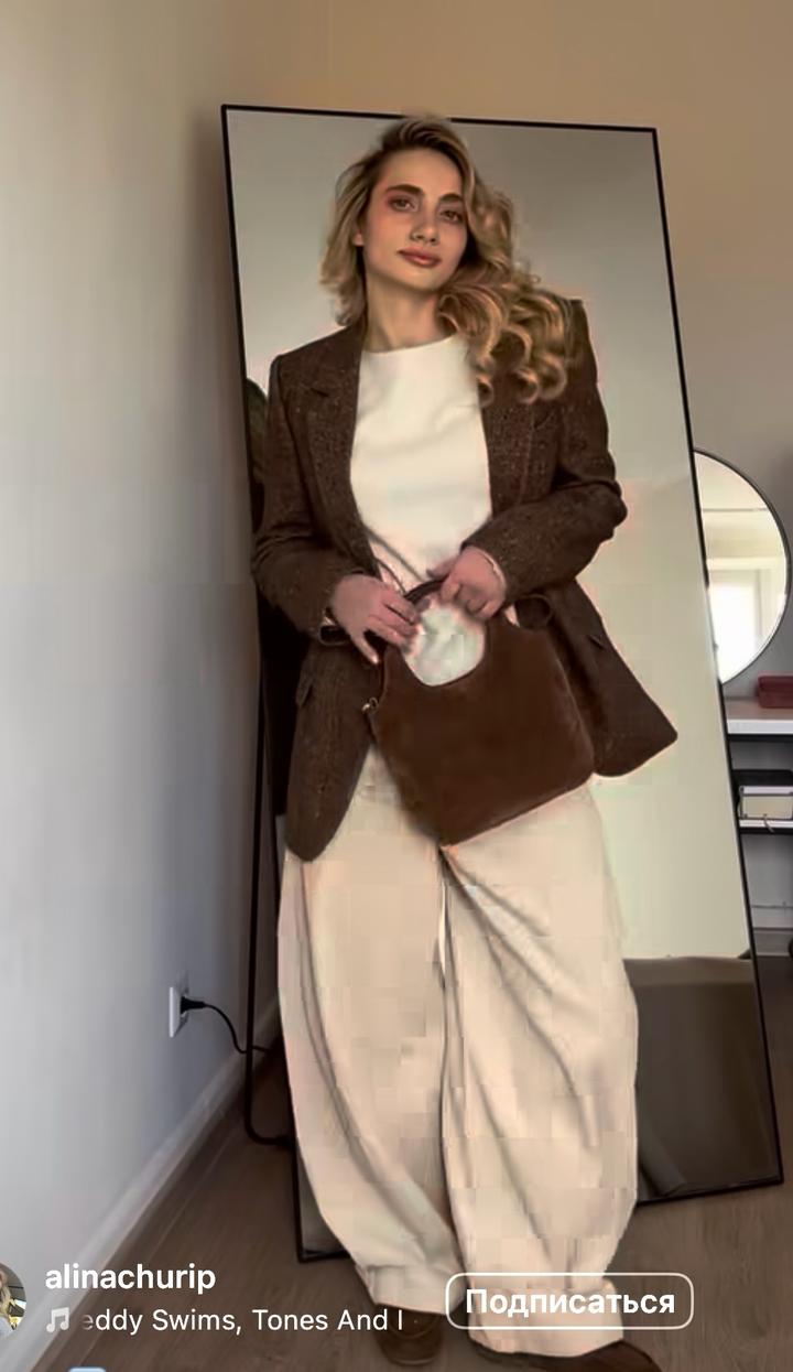Брюки вельветовые  Zara