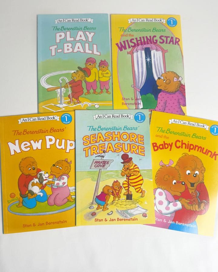 The Berenstain Bears — I Can Read (Комплект из 5 книг)