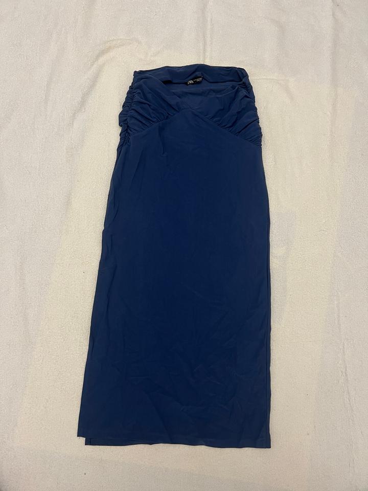 Юбка ZARA с драпировкой