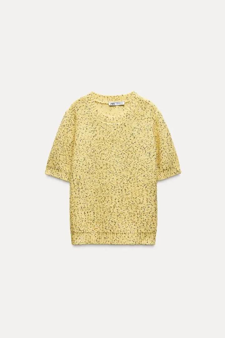 Джемпер ZARA LIMITED COLLECTION с пайетками