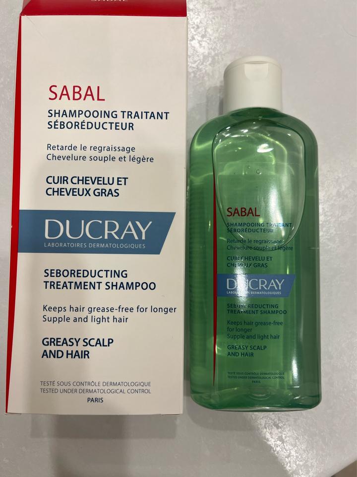 Шампунь Ducray Sabal для жирных волос