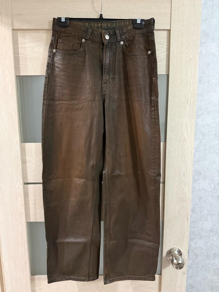 Джинсы с покрытием h&m
