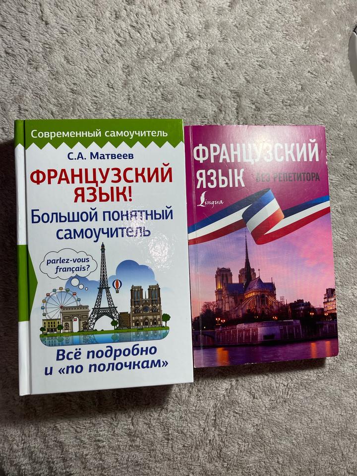 Книги по французскому начального уровня