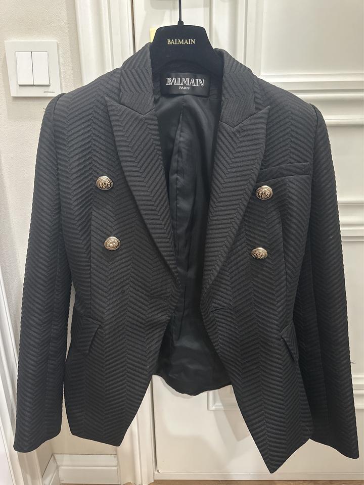 Двубортный жакет BALMAIN