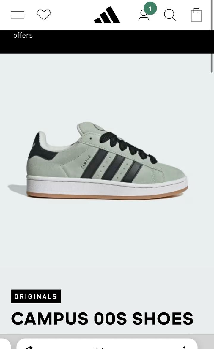 Кеды adidas Campus 00s