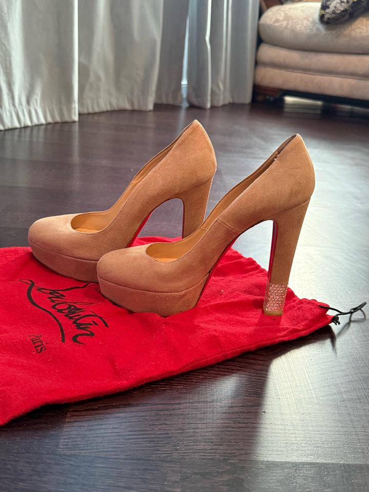 Christian Louboutin Замшевые туфли Louboutin