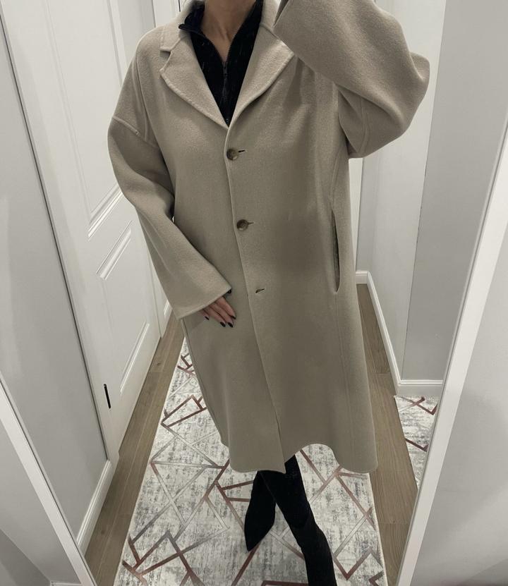 Пальто из шерсти H&M