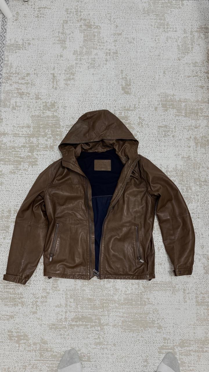 Massimo Dutti Massimoe Dutti кожаная куртка