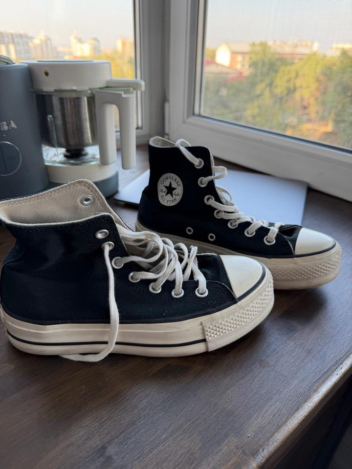 Кеды Converse на платформе